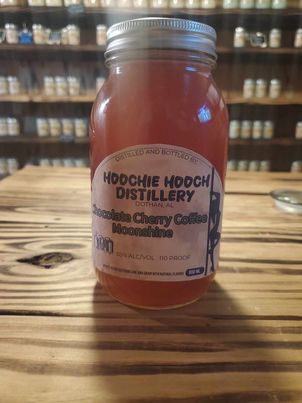 Rise and Shine with Hoochie Hooch Chocolate Cherry Coffee Moonshine!