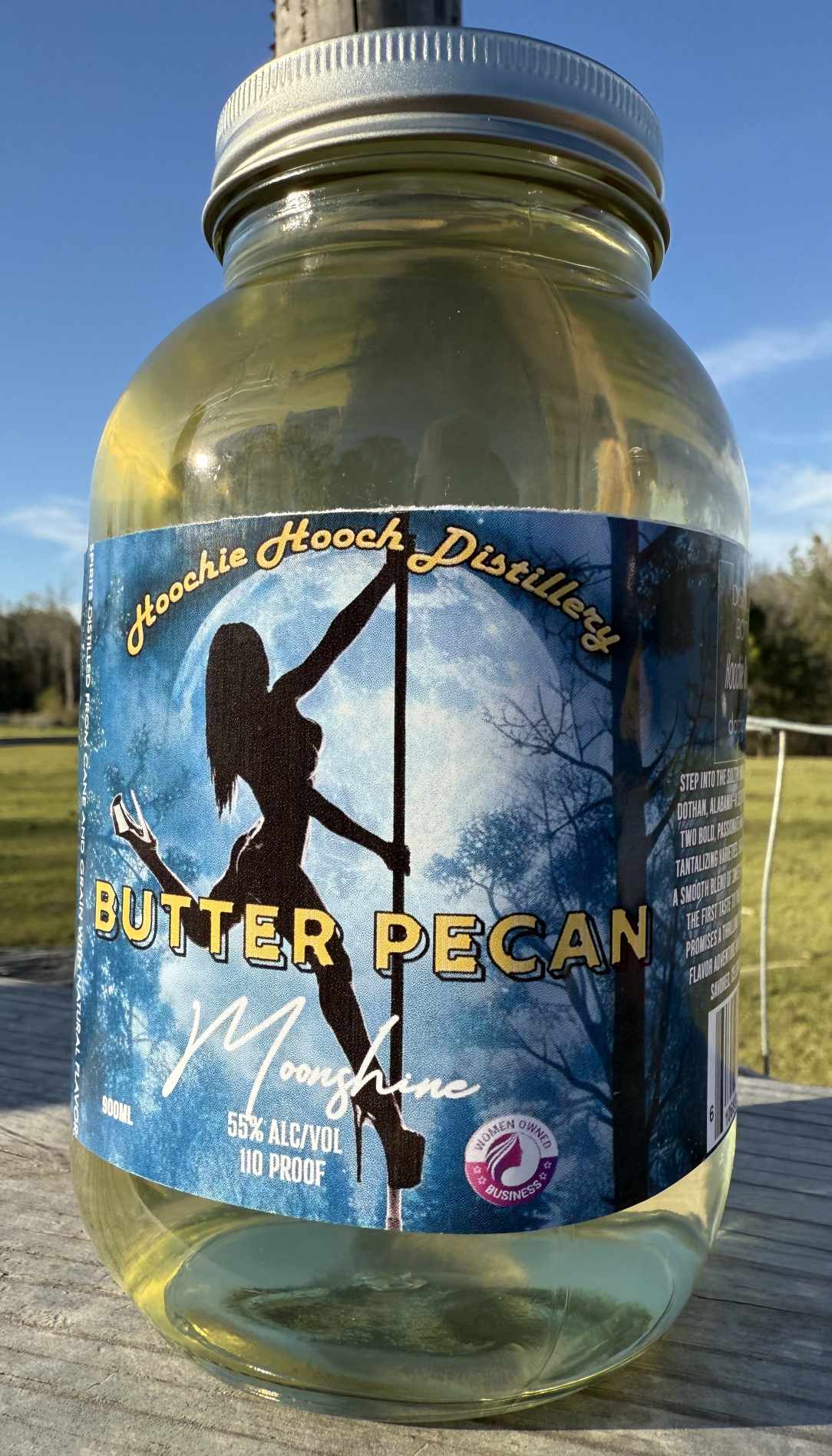 Butter Pecan Moonshine | 110 Proof Small Batch from Alabama