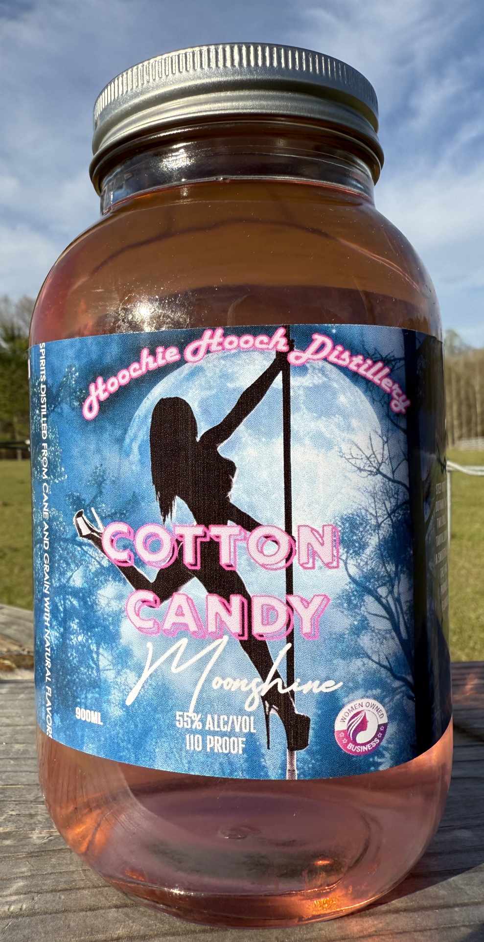 Cotton Candy Moonshine | 110 Proof Small Batch from Alabama