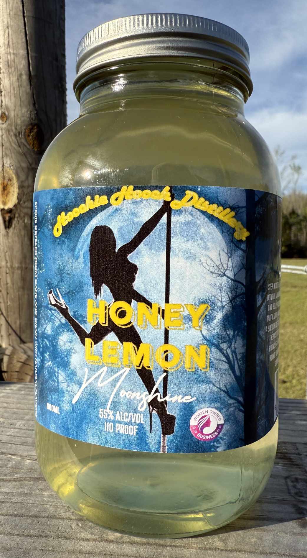 Honey Lemon Moonshine | 110 Proof Small Batch from Alabama