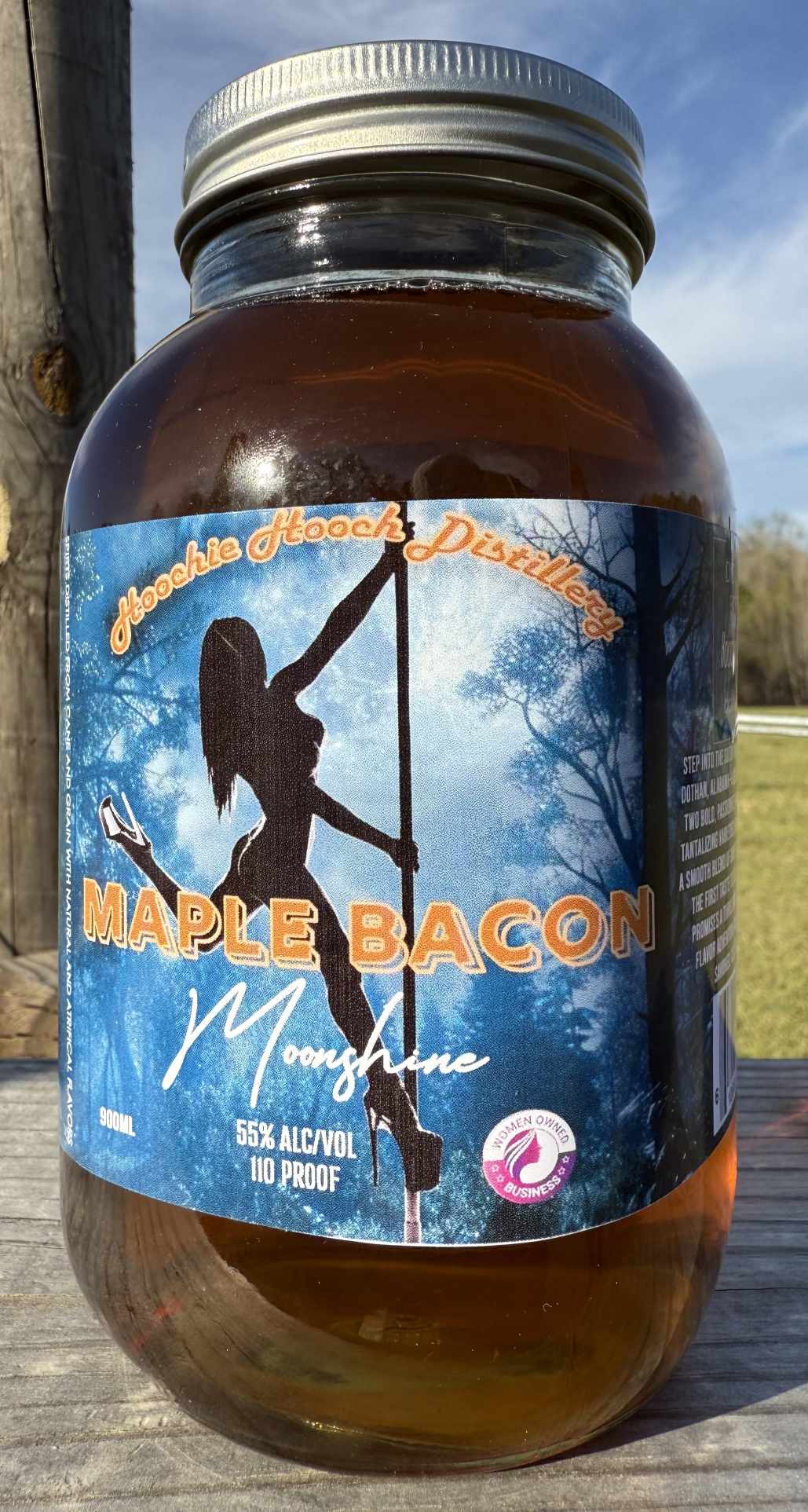 Maple Bacon Moonshine | 110 Proof Small Batch from Alabama