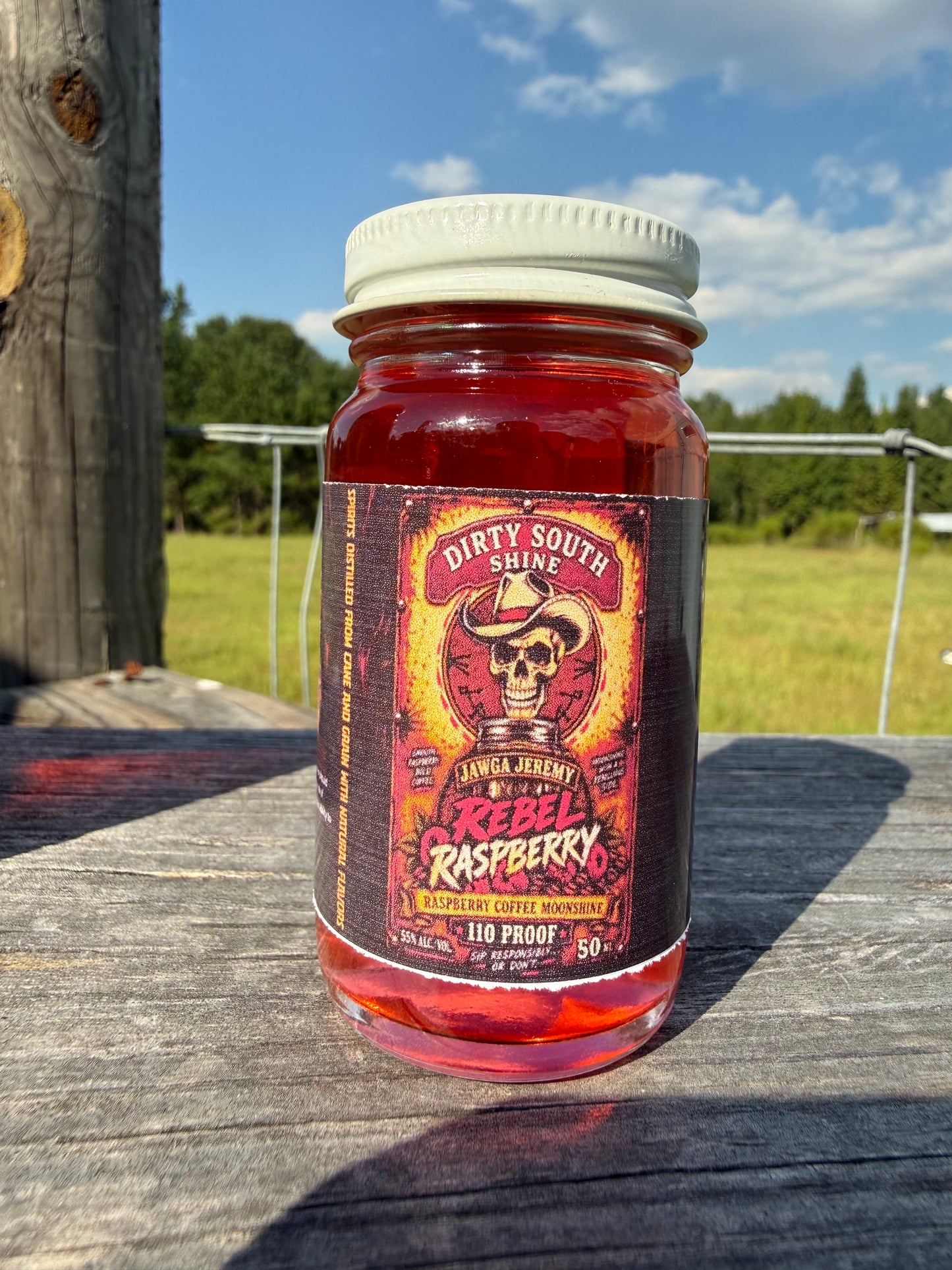 Dirty South Shine Rebel Raspberry