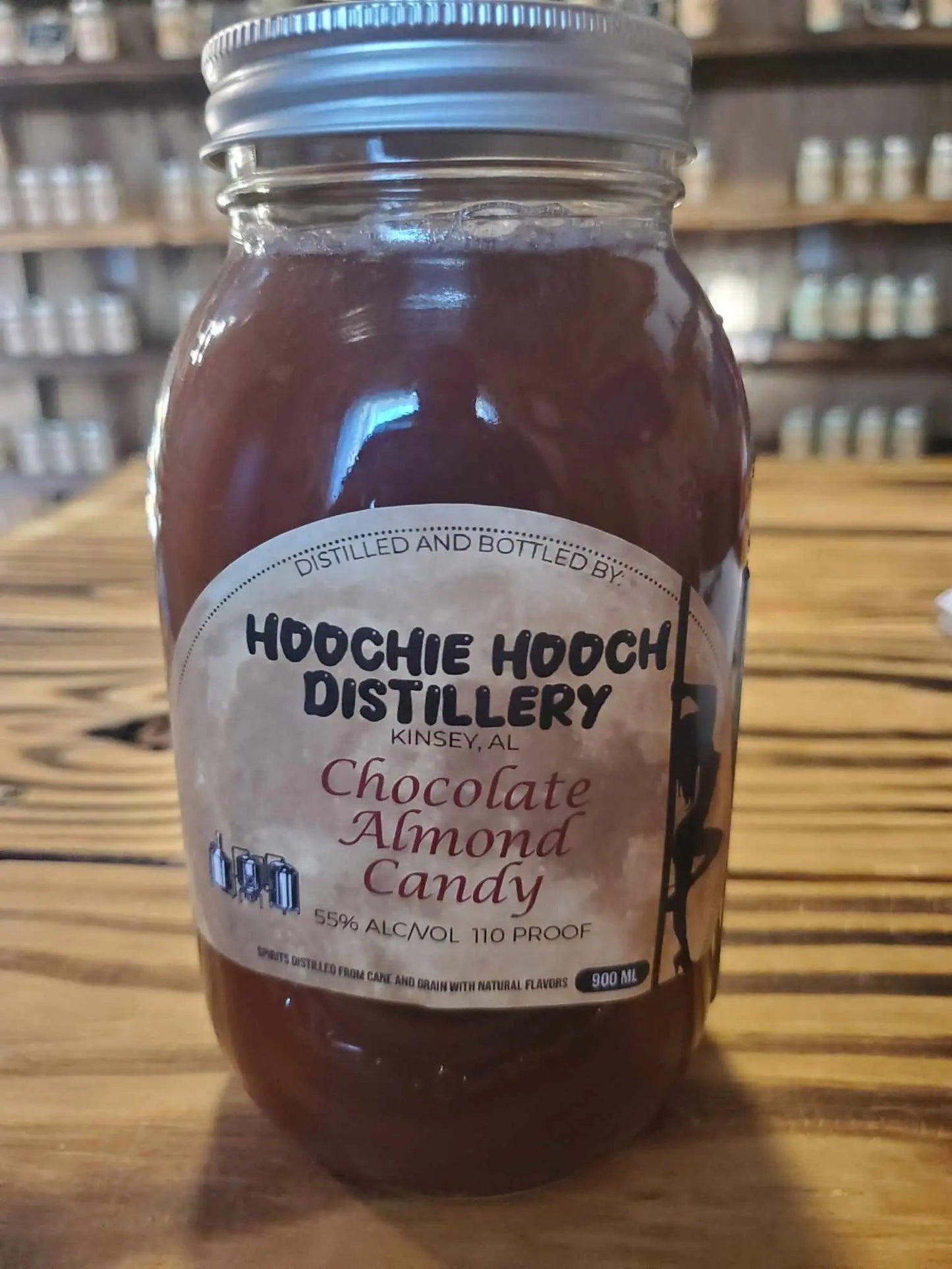 Chocolate Almond Candy Moonshine | Hoochie Hooch Distillery Hoochie Hooch Distillery