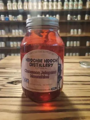 Cinnamon Jalapeno Moonshine | Hoochie Hooch Distillery Hoochie Hooch Distillery