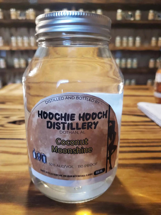 Coconut Moonshine | Hoochie Hooch Distillery Hoochie Hooch Distillery