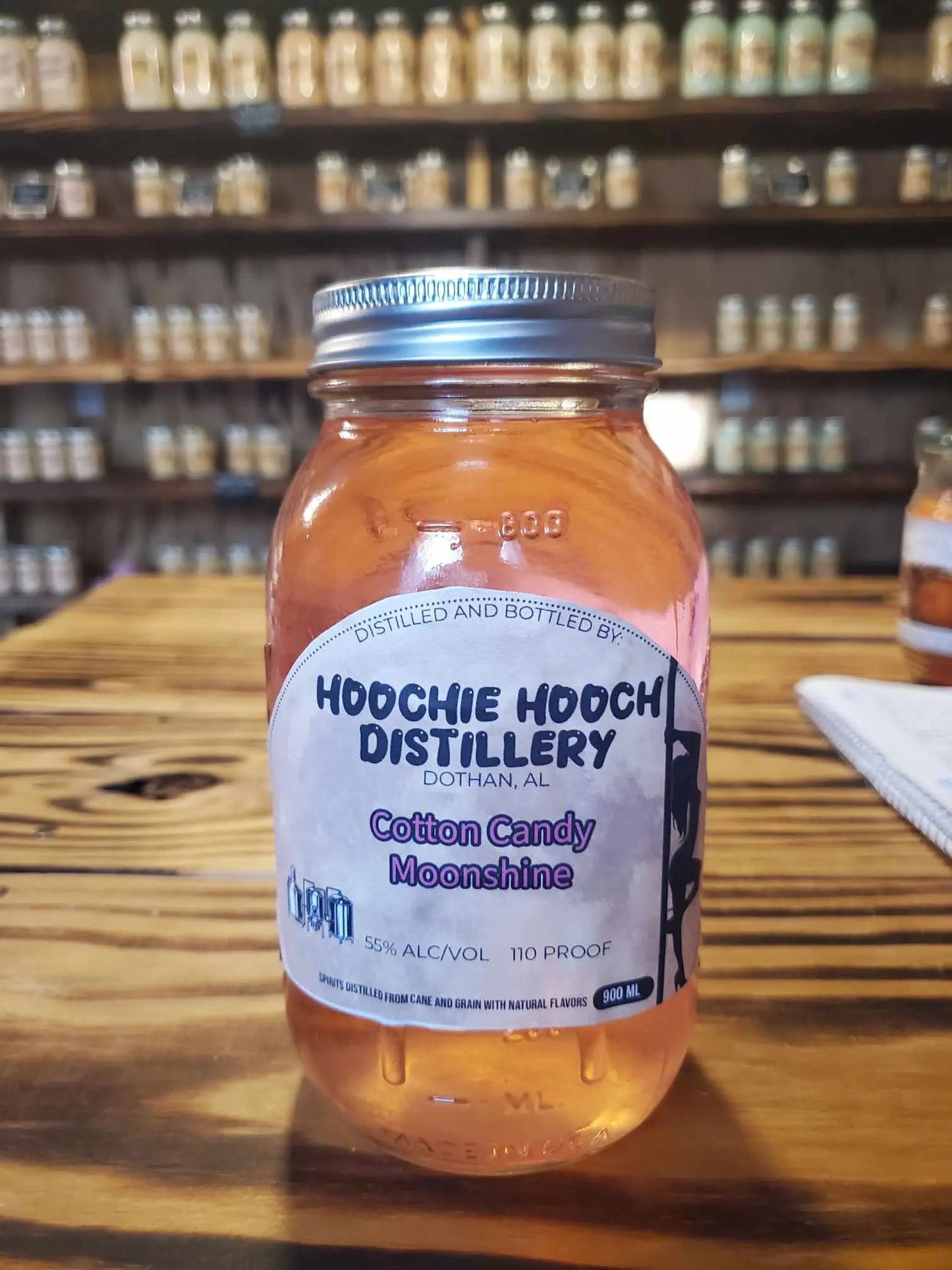 Cotton Candy Moonshine | Hoochie Hooch Distillery Hoochie Hooch Distillery