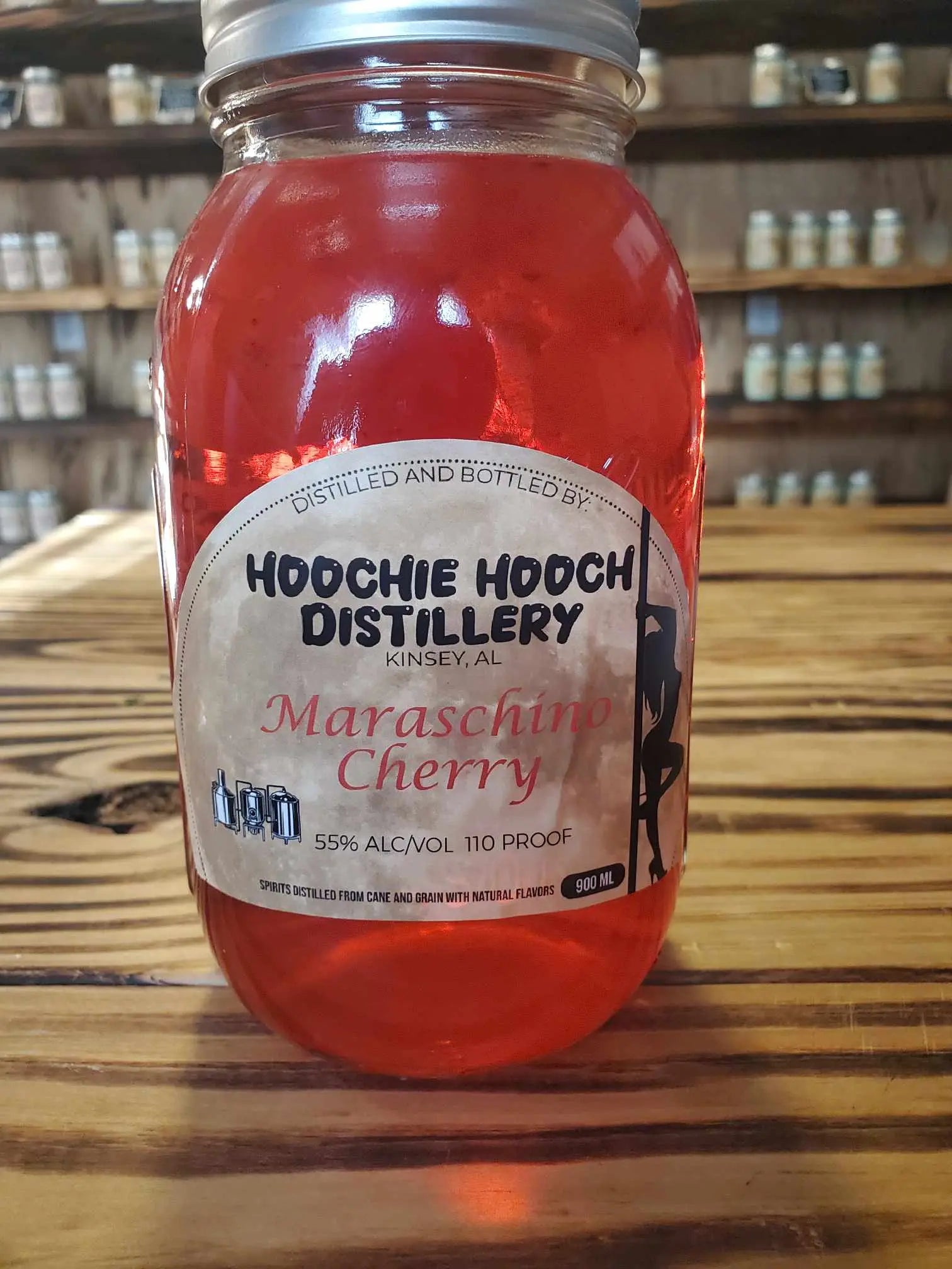 Maraschino Cherry Moonshine | Hoochie Hooch Distillery Hoochie Hooch Distillery