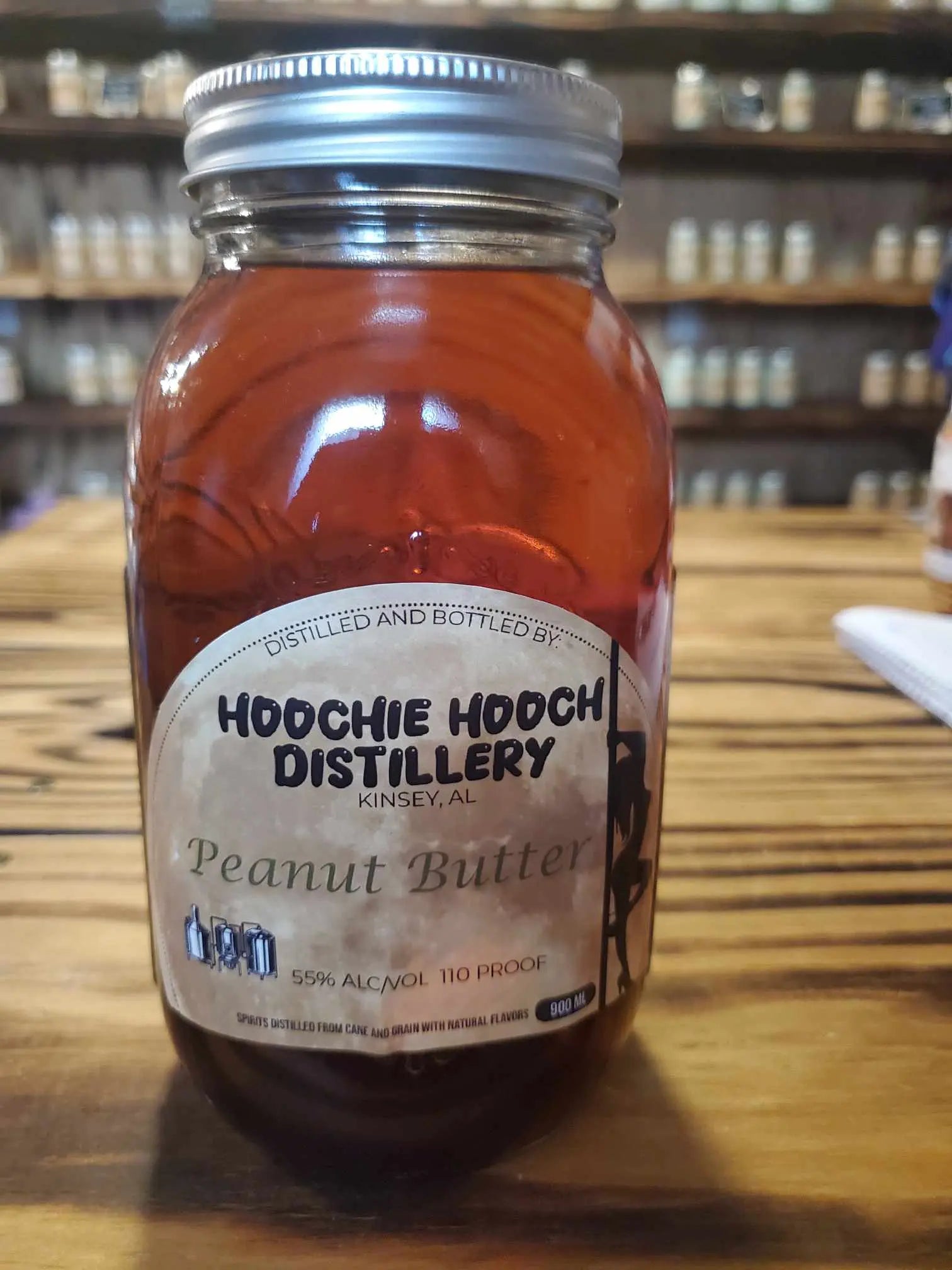 Peanut Butter Moonshine | Hoochie Hooch Distillery Hoochie Hooch Distillery