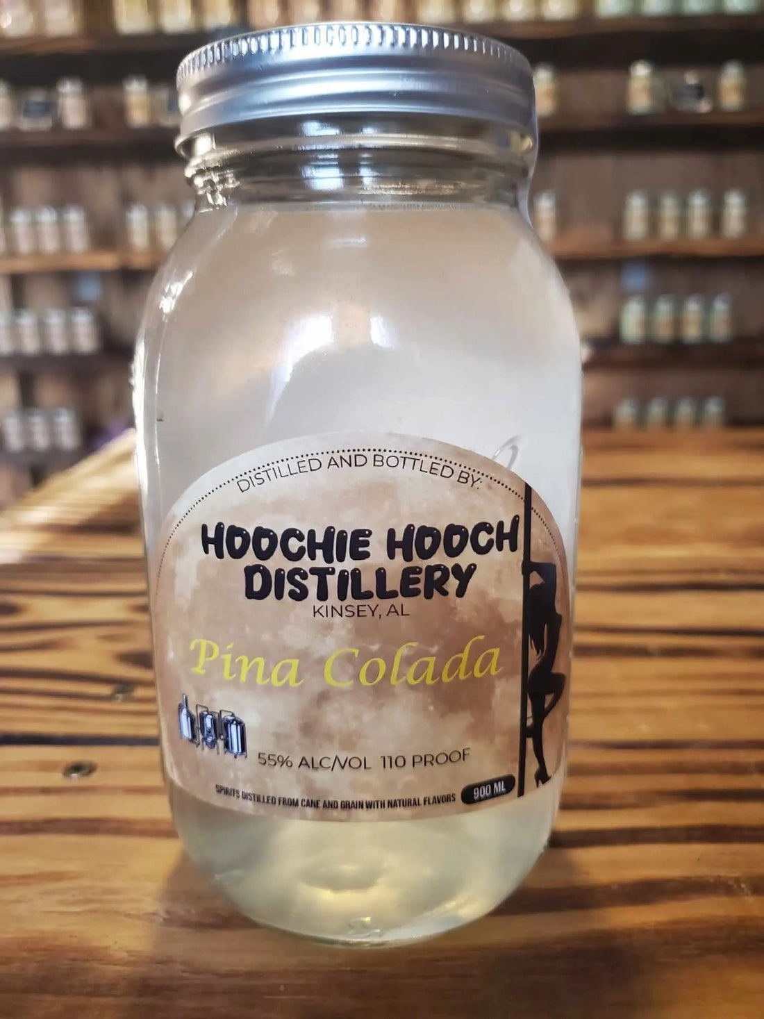 Pina Colada Moonshine Hoochie Hooch Distillery