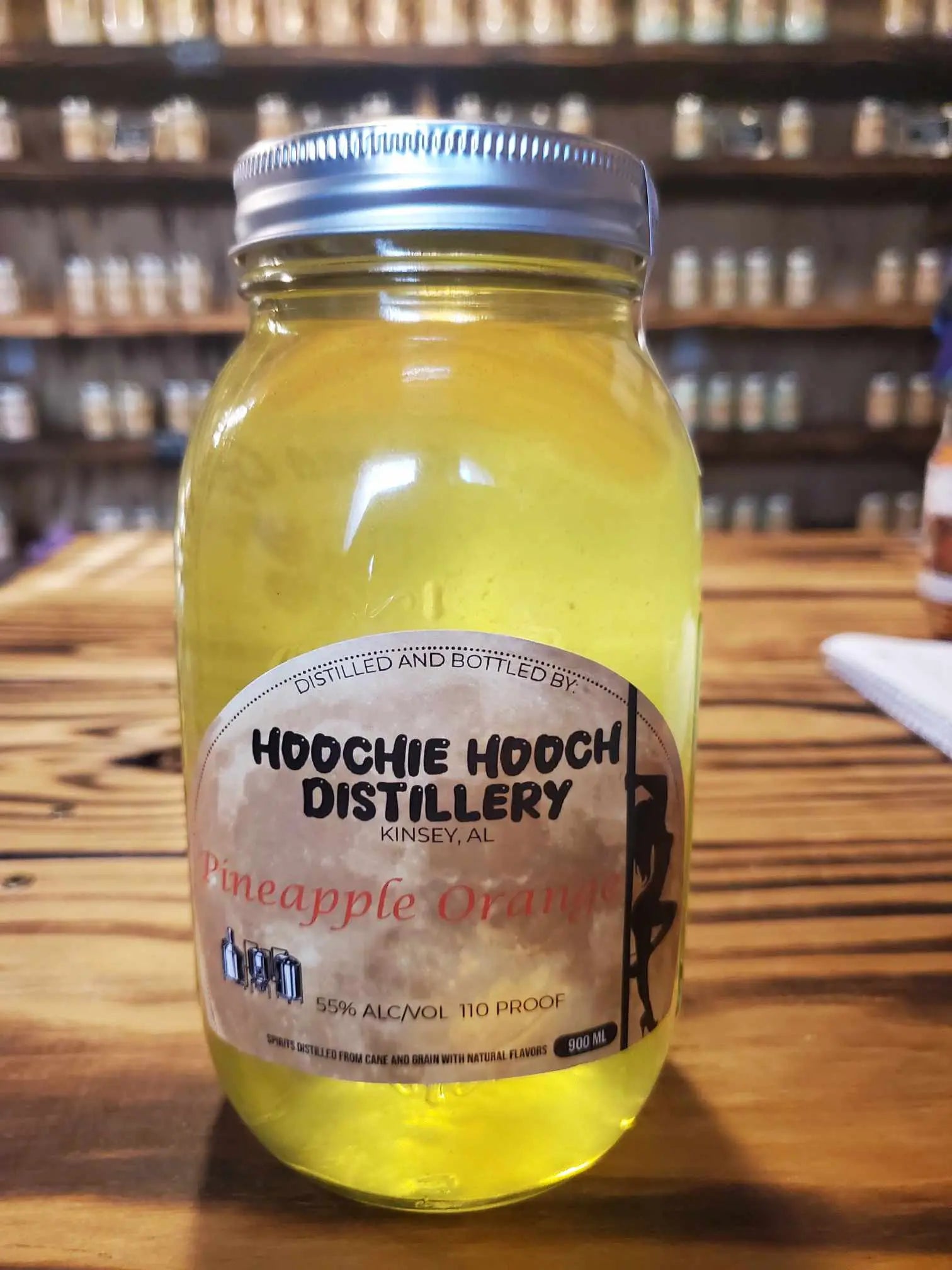 Pineapple Orange Moonshine Hoochie Hooch Distillery